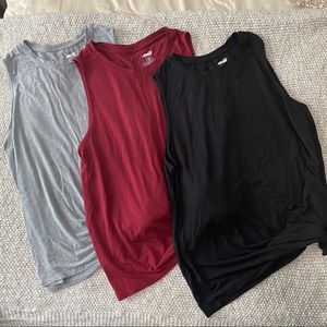 Workout Tanks- Set of 3
